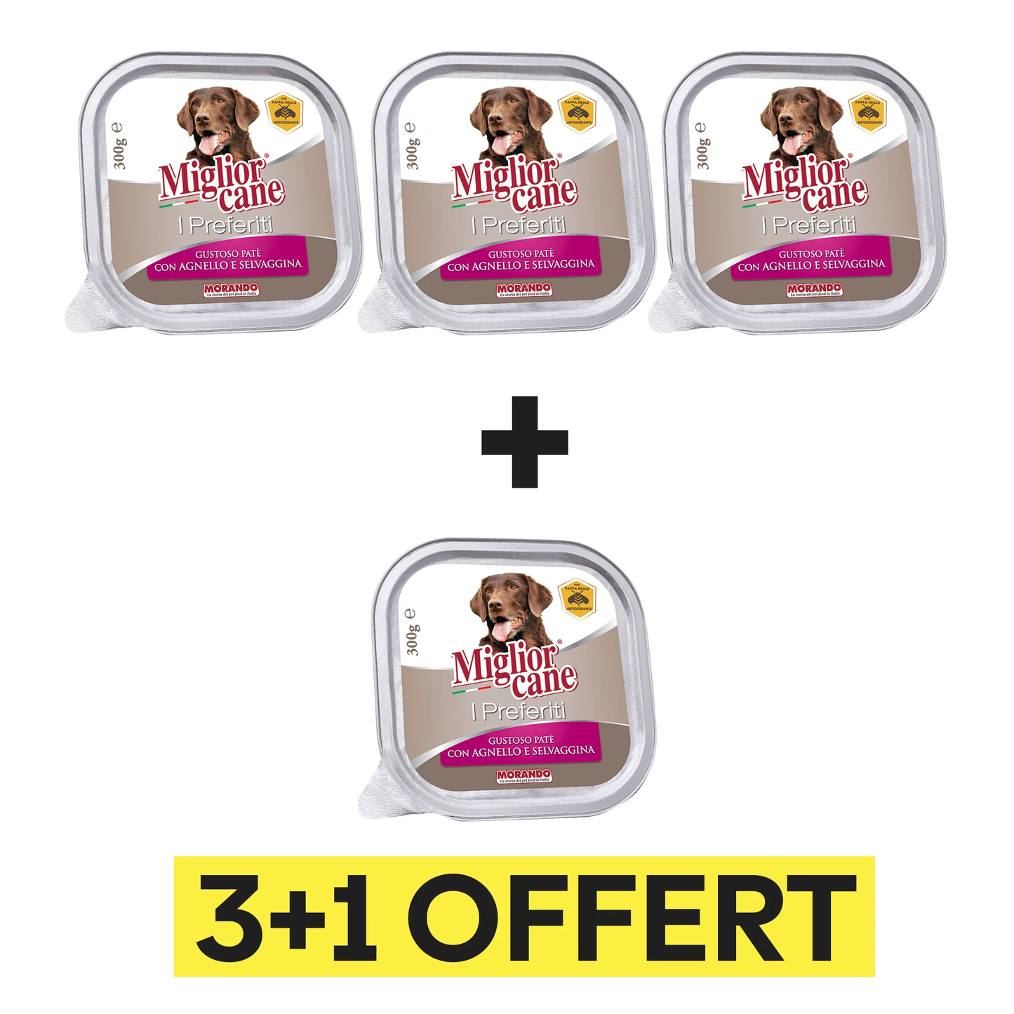 CANNE MIGLIOR – BARQUETTE PÂTÉE 300G