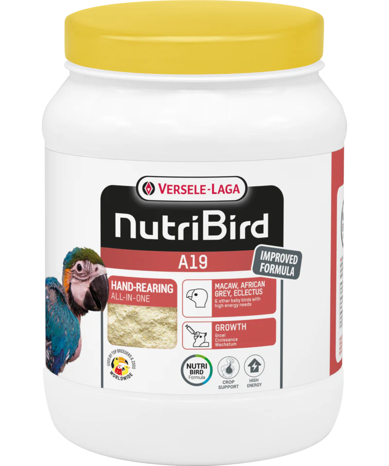 VERSELE-LAGA NUTRI BIRD A19 & A21 – Aliment d'élevage à la main 800 gr