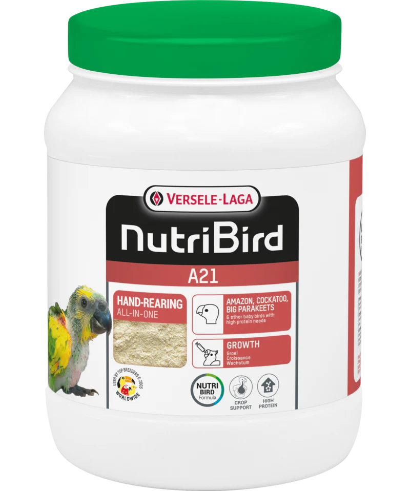 VERSELE-LAGA NUTRI BIRD A19 & A21 – Aliment d'élevage à la main 800 gr