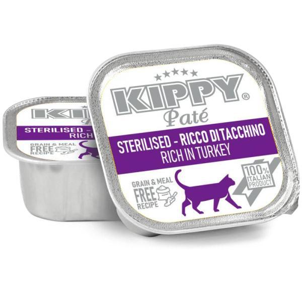 KIPPY - BARQUETTE CHAT STÉRILISER - 90G