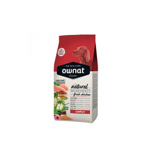 OWNAT - CROQUETTE CHIEN - COMPLET AU POULET - 4KG