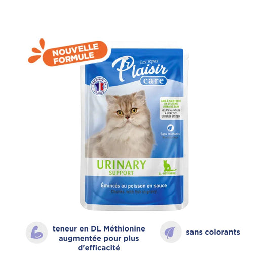 SOIN PLAISIR – POCHONS POUR CHAT 85g