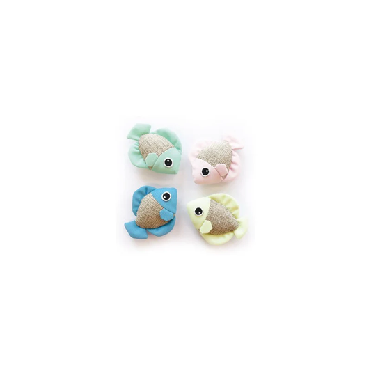 M-PETS POISSON POUR CHAT AVEC CATNIP - 1 PCS