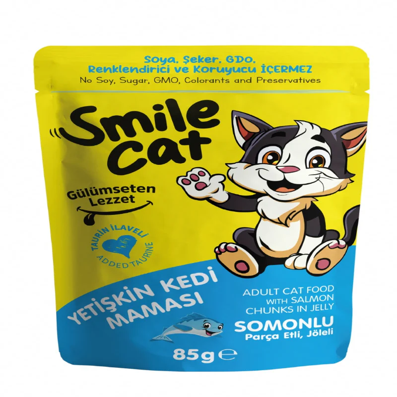 SMILE CAT - POCHON CHAT - GELÉE - 85GR