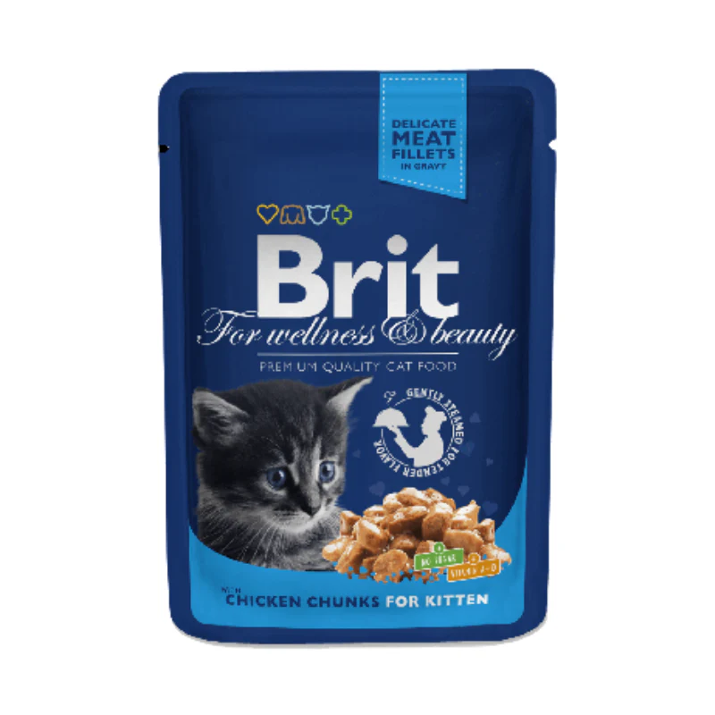 POCHON BRIT PREMIUM POUR CHAT - 100G