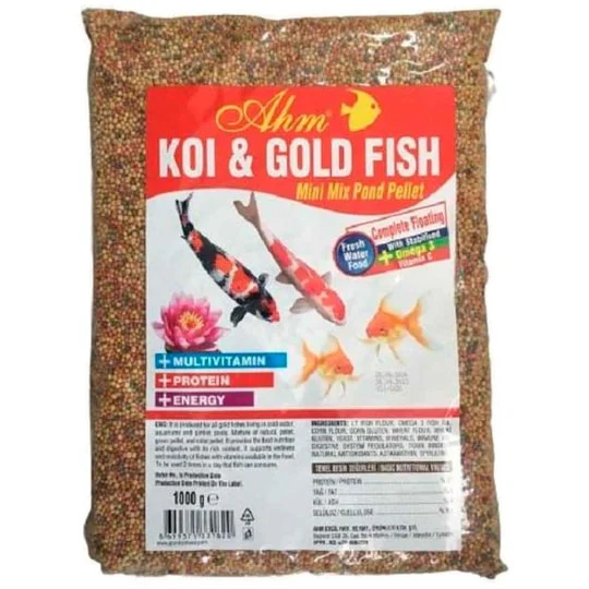 Mini Mix pour Poissons Rouges 1 Kg KOI & POISSON OR