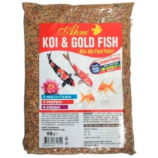 Mini Mix pour Poissons Rouges 1 Kg KOI & POISSON OR