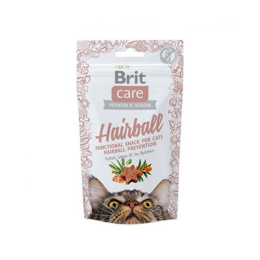 BRIT CARE - FRIANDISE POUR CHAT BOULES DE POILS - 50 G