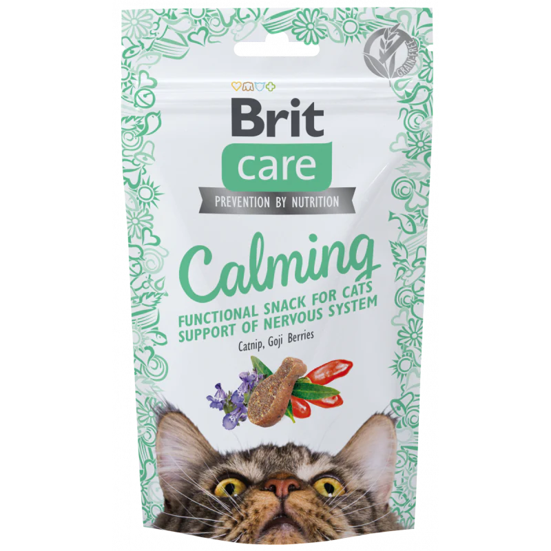 BRIT CARE FRIANDISE POUR CHAT CALMING - 50 Gr