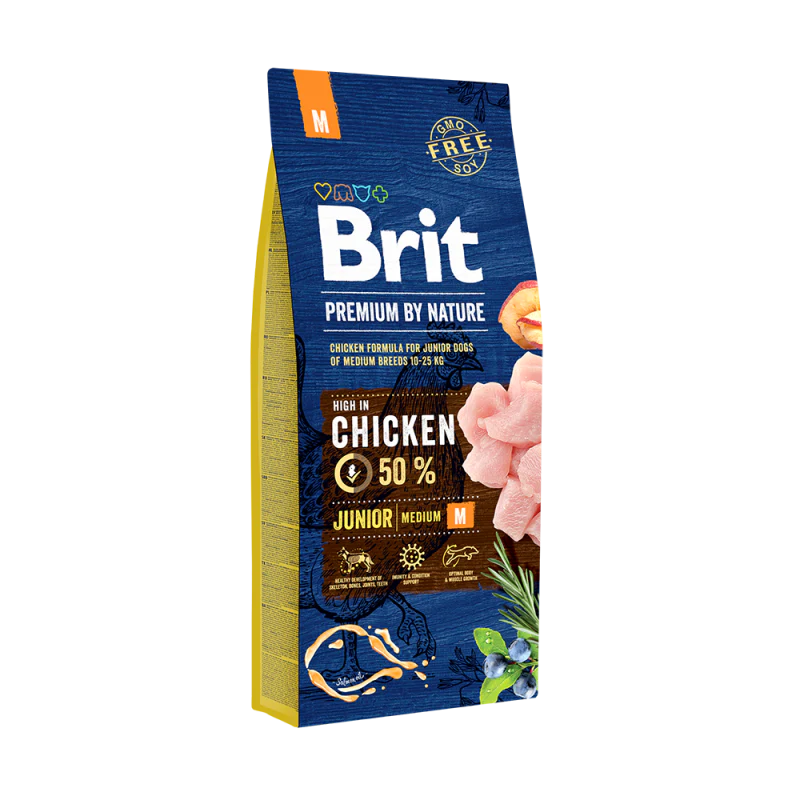 BRIT PREMIUM JUNIOR - M - 15 KG