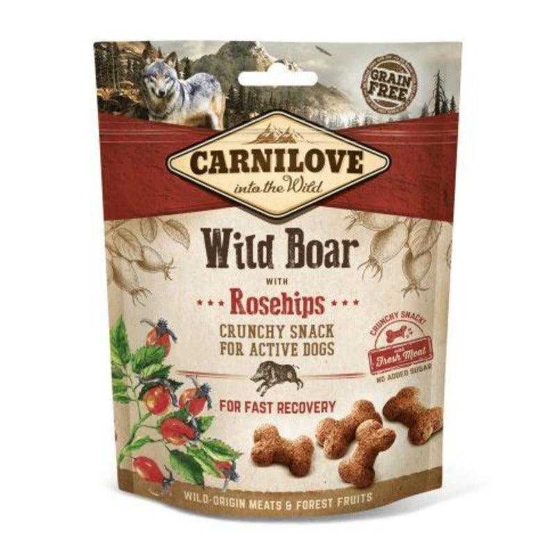 CARNILOVE – CHIEN - FRIANDISES SANGLIER & CAILLE – 200 G