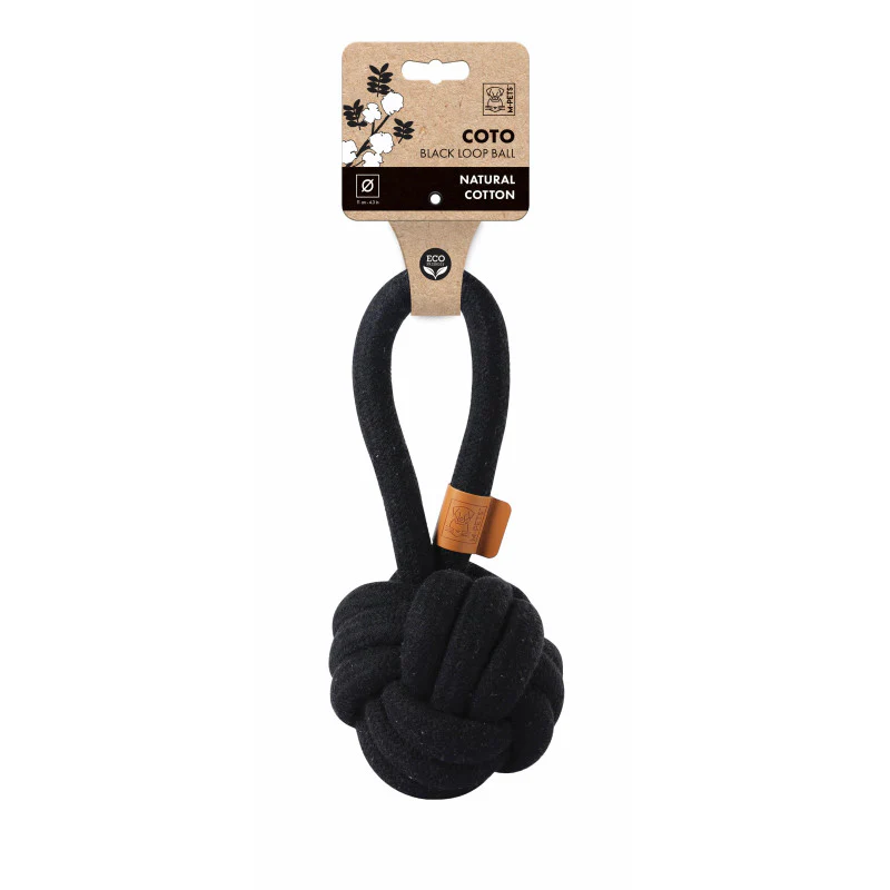 COTO – Balle en corde avec manche 11 cm