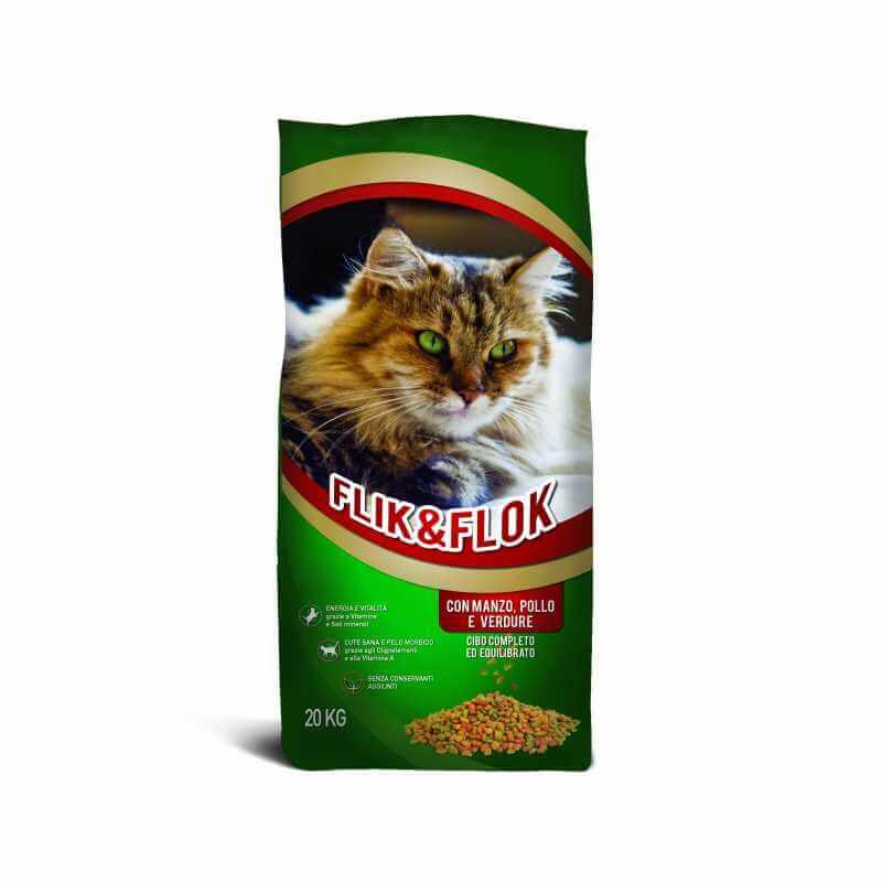 FLIK FLOCK - CROQUETTE CHAT ADULTE 20KG