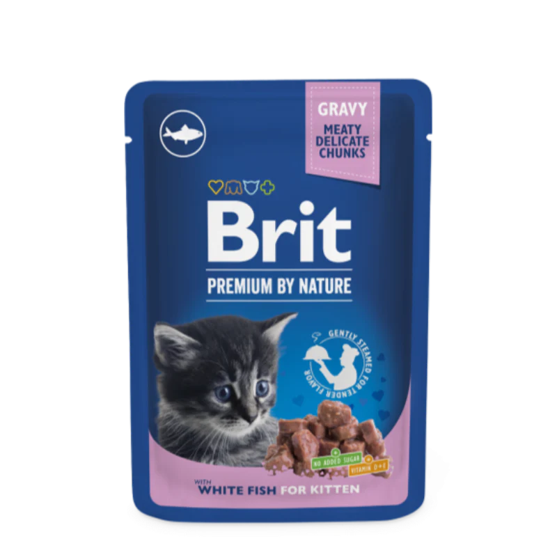 POCHON BRIT PREMIUM POUR CHAT - 100G