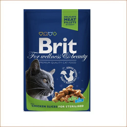 POCHON BRIT PREMIUM POUR CHAT - 100G