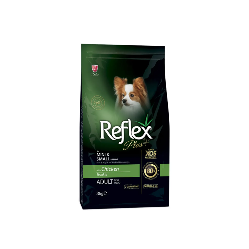 REFLEX Plus – Poulet – Chien Adulte – Petites Races – 3 kg