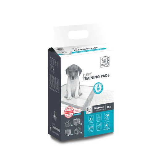 M-PETS - TAPIS ABSORBANT AU CHARBON - 60x60 - 15PCS