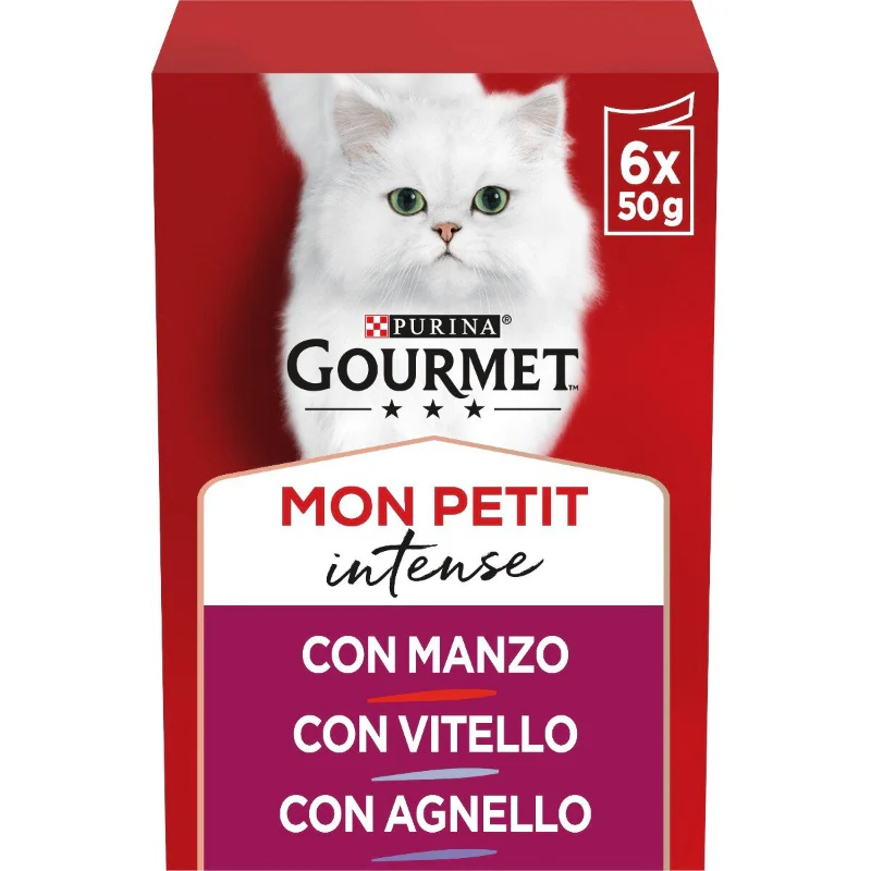 GOURMET MON PETIT INTENSE - POCHON 6x50GR