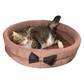 PANIER ROND AVEC PAPILLON POUR CHAT OU CHIEN