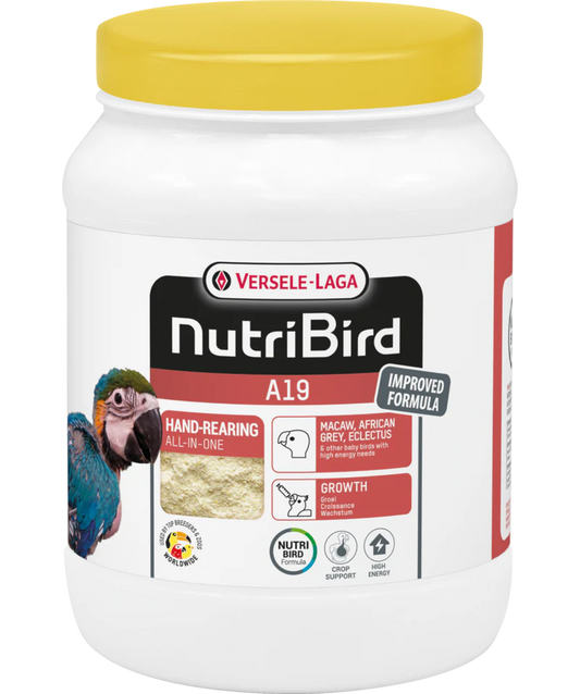 VERSELE-LAGA NUTRI BIRD A19 &amp; A21 – Aliment d'élevage à la main 800 gr