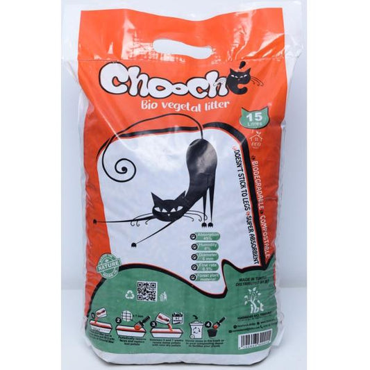 CHOOCHÉ - LITIÈRE ÉCOLOGIQUE - 15 L