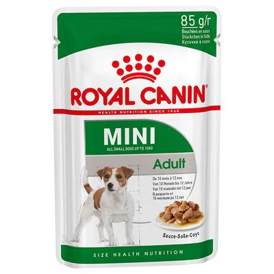 ROYAL CANIN CHIEN MINI ADULTE POCHON 85 GR 