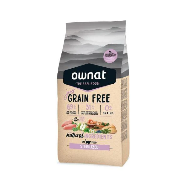 OWNAT – SANS CÉRÉALES OU RÉSULTATS RÉNAUX - CHAT