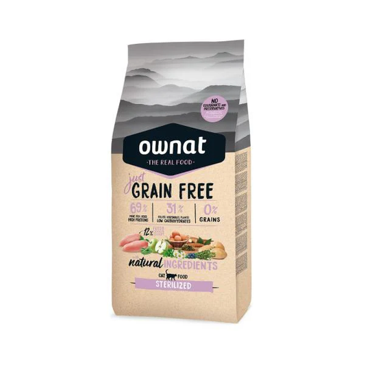 OWNAT – SANS CÉRÉALES OU RÉSULTATS RÉNAUX - CHAT