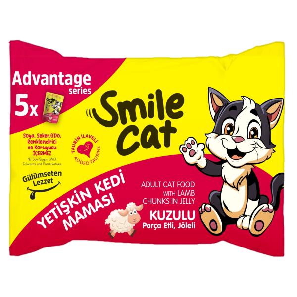 SMILE CAT - POCHON CHAT - GELÉE - 85GR 