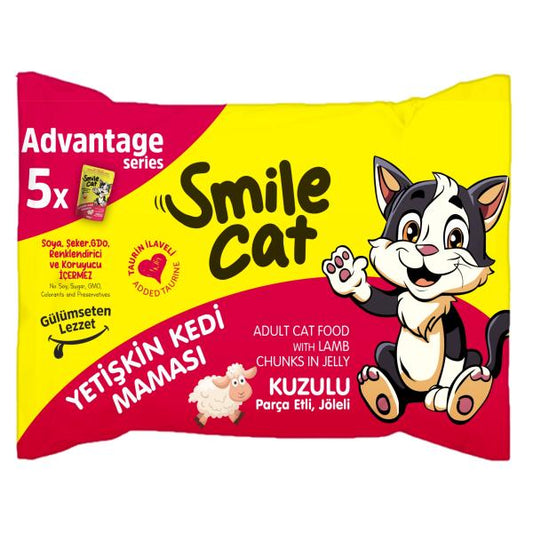 SMILE CAT - POCHON CHAT - GELÉE - 85GR 