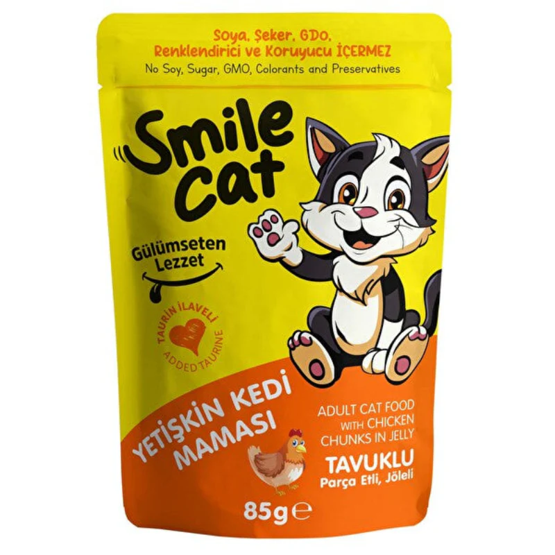 SMILE CAT - POCHON CHAT - GELÉE - 85GR 