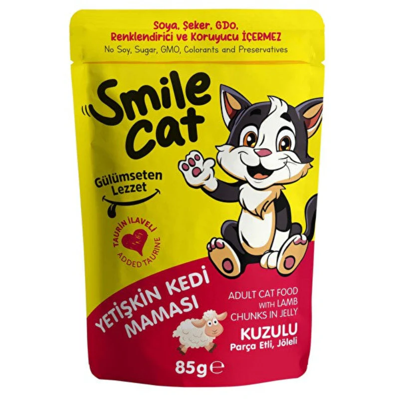 SMILE CAT - POCHON CHAT - GELÉE - 85GR 