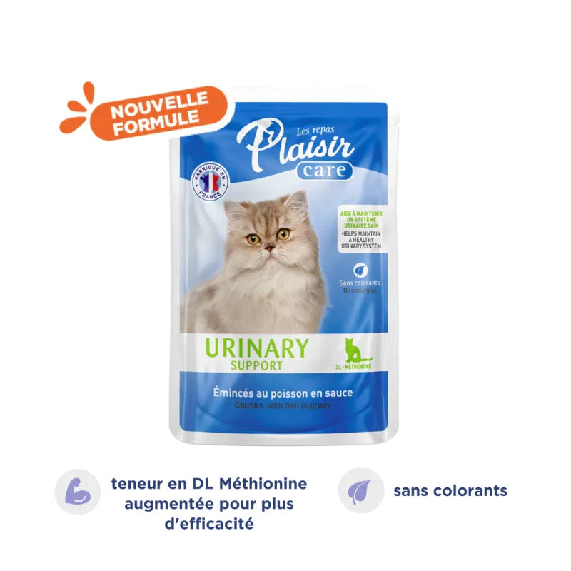 SOIN PLAISIR – POCHONS POUR CHAT 85g