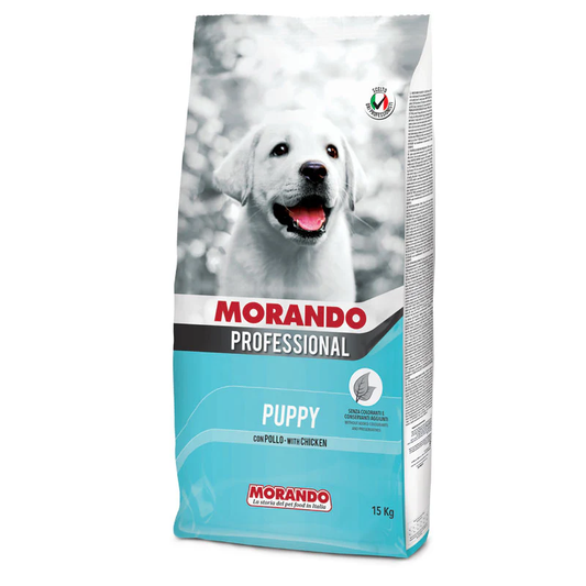 MORANDO - CROQUETTES CHIOT AU POULET 15KG