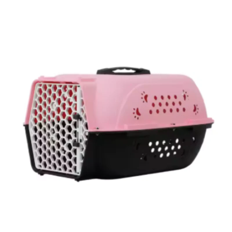 CAGE DE TRANSPORT PLASTIQUE CHAT &amp; MINI CHIEN 48х33х23