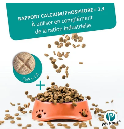 PETPHOS – CROISSANCE Ca/P : 1,3 