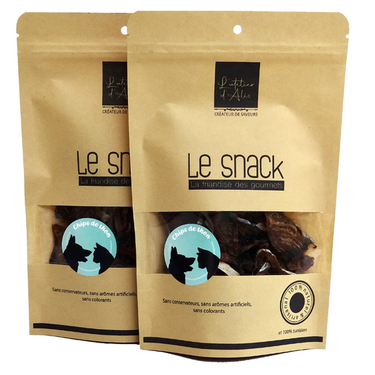 ATELIER D'ALIS – Chips de Thon pour Chiens &amp; Chats – 60 g