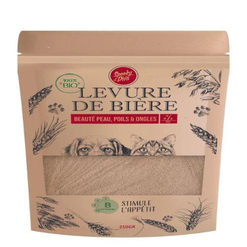 SPOOKY AND DIVA - LEVURE DE BIERE 100/250 g 