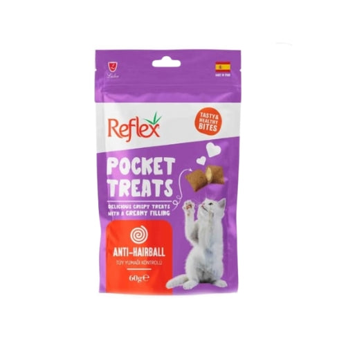 Reflex Pocket Treats Anti-Hairball – 60g