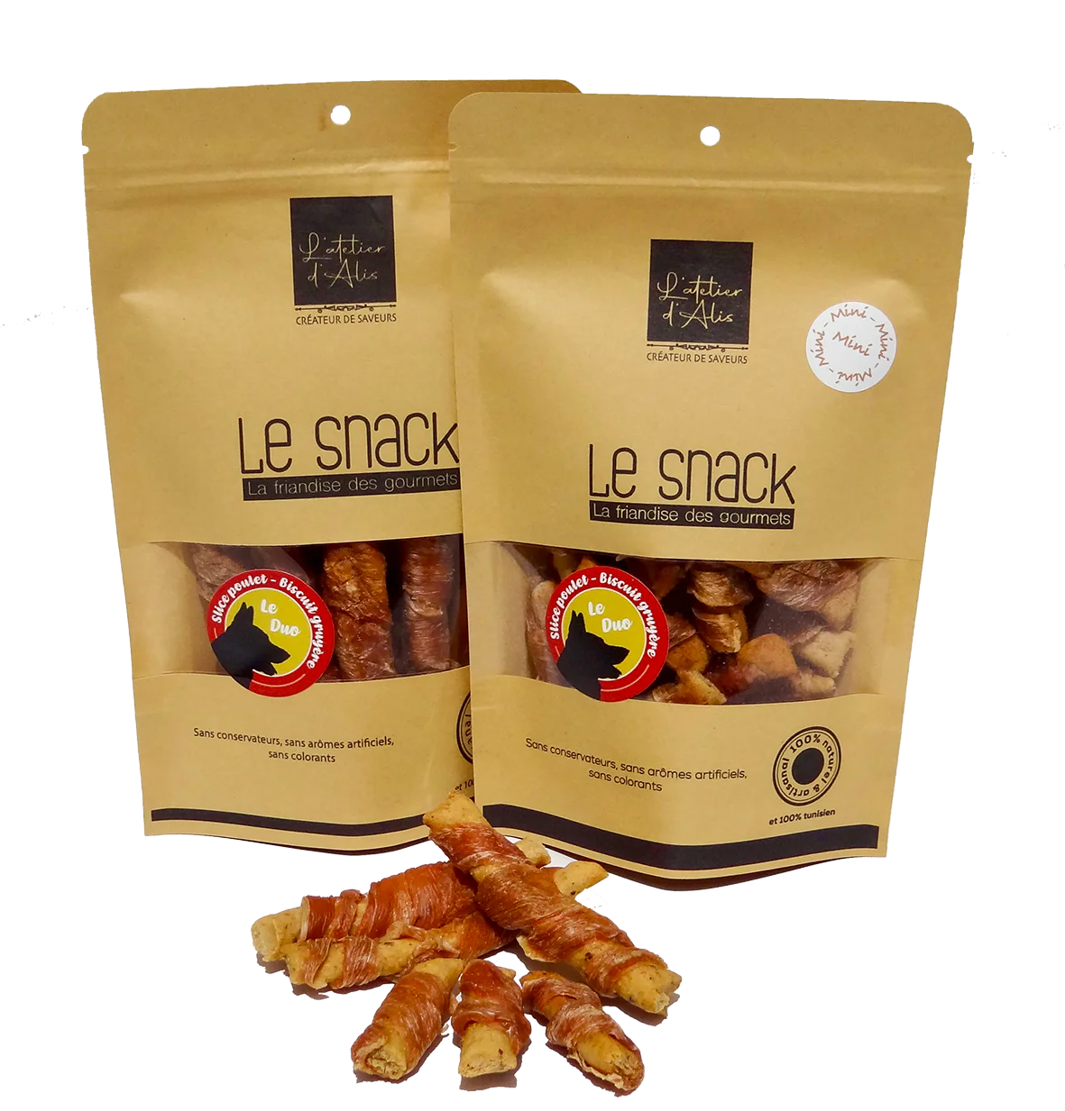 ATELIER D'ALIS - DUO : TRANCHE DE POULET &amp; BISCUIT 
