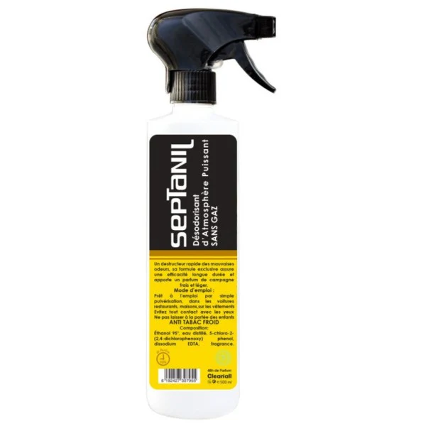 SEPTANIL - Désodorisant d'Atmosphère SANS GAZ 500 ML