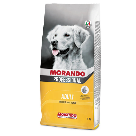 MORANDO - CROQUETTES CHIEN ADULTE AU POULET 15KG 
