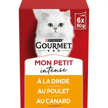 GOURMET MON PETIT INTENSE - POCHON 6x50GR