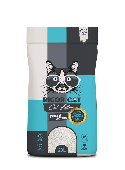 RIGUEUR - CAT LITIERE AGGLOMÉRANTE - 20 L 