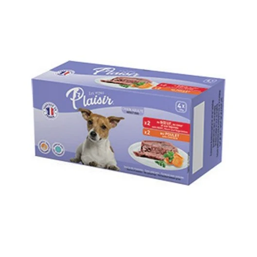 PACK BARQUETTE PLAISIR – 4 PCS x 300G