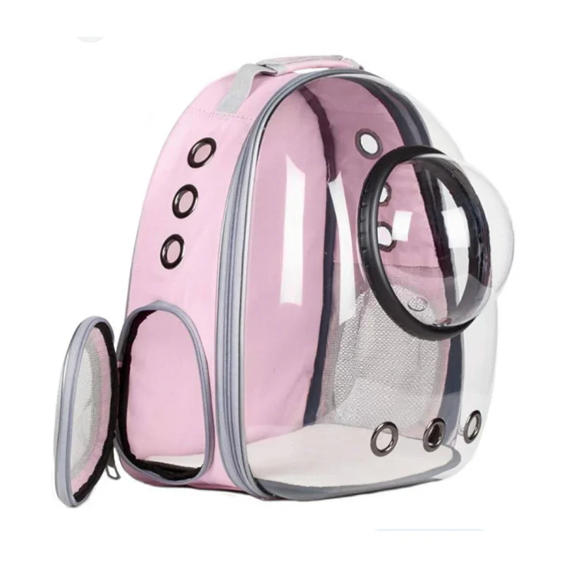 SAC À DOS IMPERMÉABLE POUR MINI CHIEN &amp; CHAT – AVEC DÔME TRANSPARENT 180° 