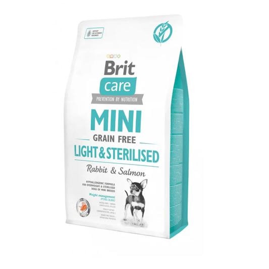 BRIT CARE MINI LÉGER ET STÉRILISÉ 2 KG 