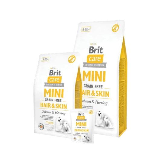 BRIT CARE MINI HAIR & SKIN - 2KG