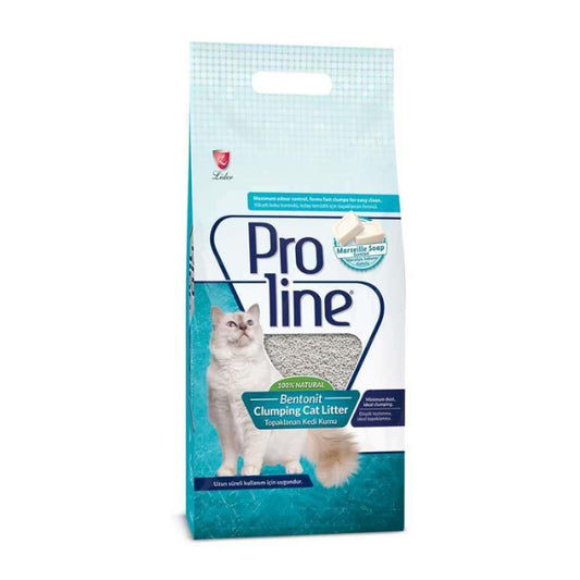 Proline Litière Agglomérante à la Bentonite – Savon de Marseille - 10L