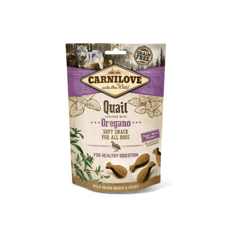 CARNILOVE – CHIEN - FRIANDISES SANGLIER &amp; CAILLE – 200 G 
